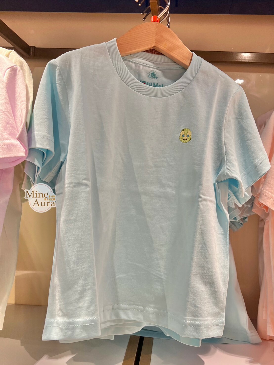 奧樂米拉 海龜 OluMel 刺繡大頭 短T 上衣 兒童/成人 親子裝 -香港迪士尼樂園