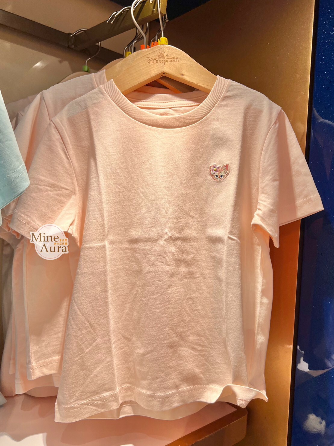 玲娜貝兒 Lina bell 刺繡大頭 短T 上衣 兒童/成人 親子裝 -香港迪士尼樂園