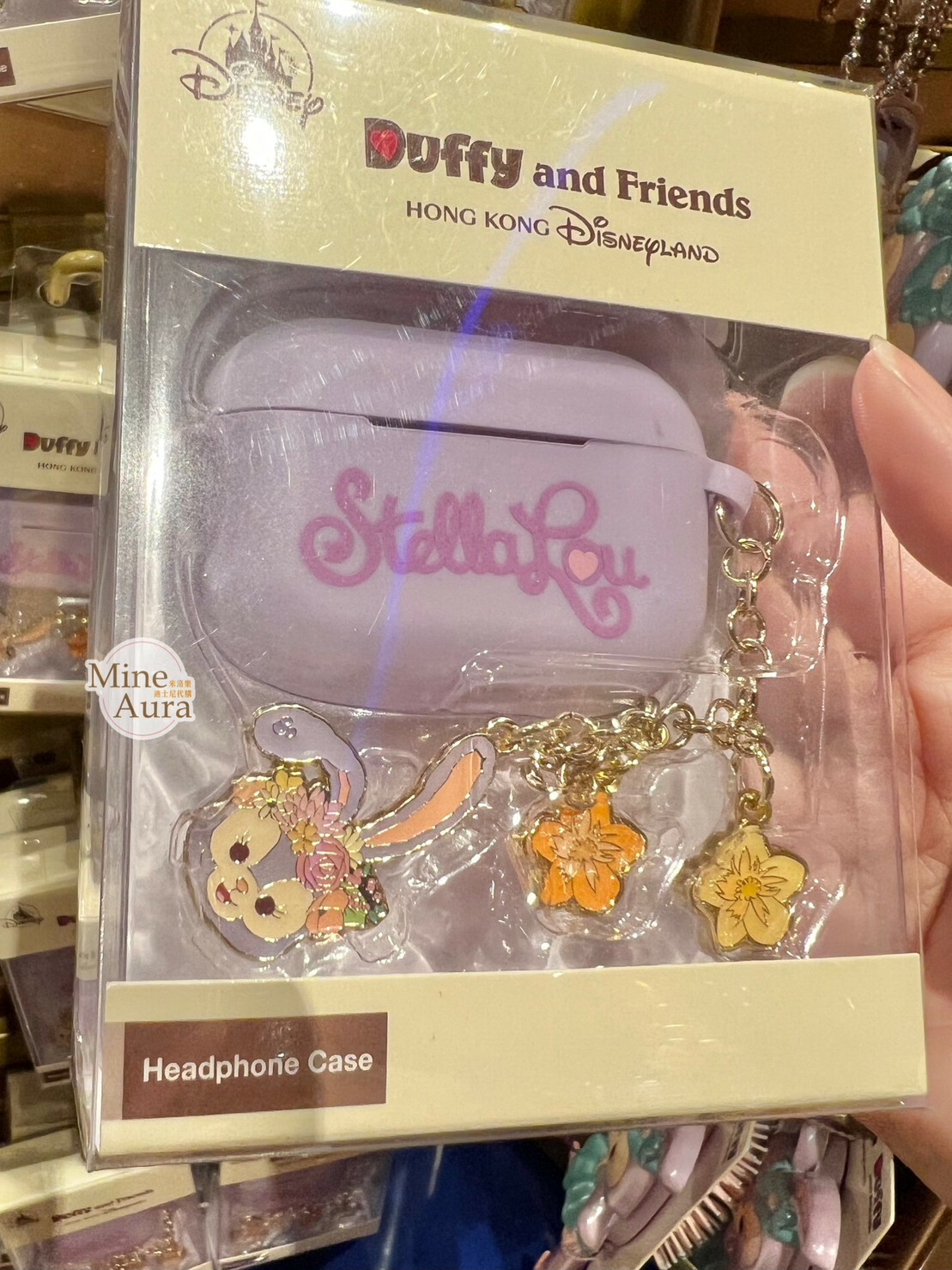史黛拉露 星黛露 StellaLou 花花墜飾 apple AirPods Pro 耳機保護套 -香港迪士尼樂園