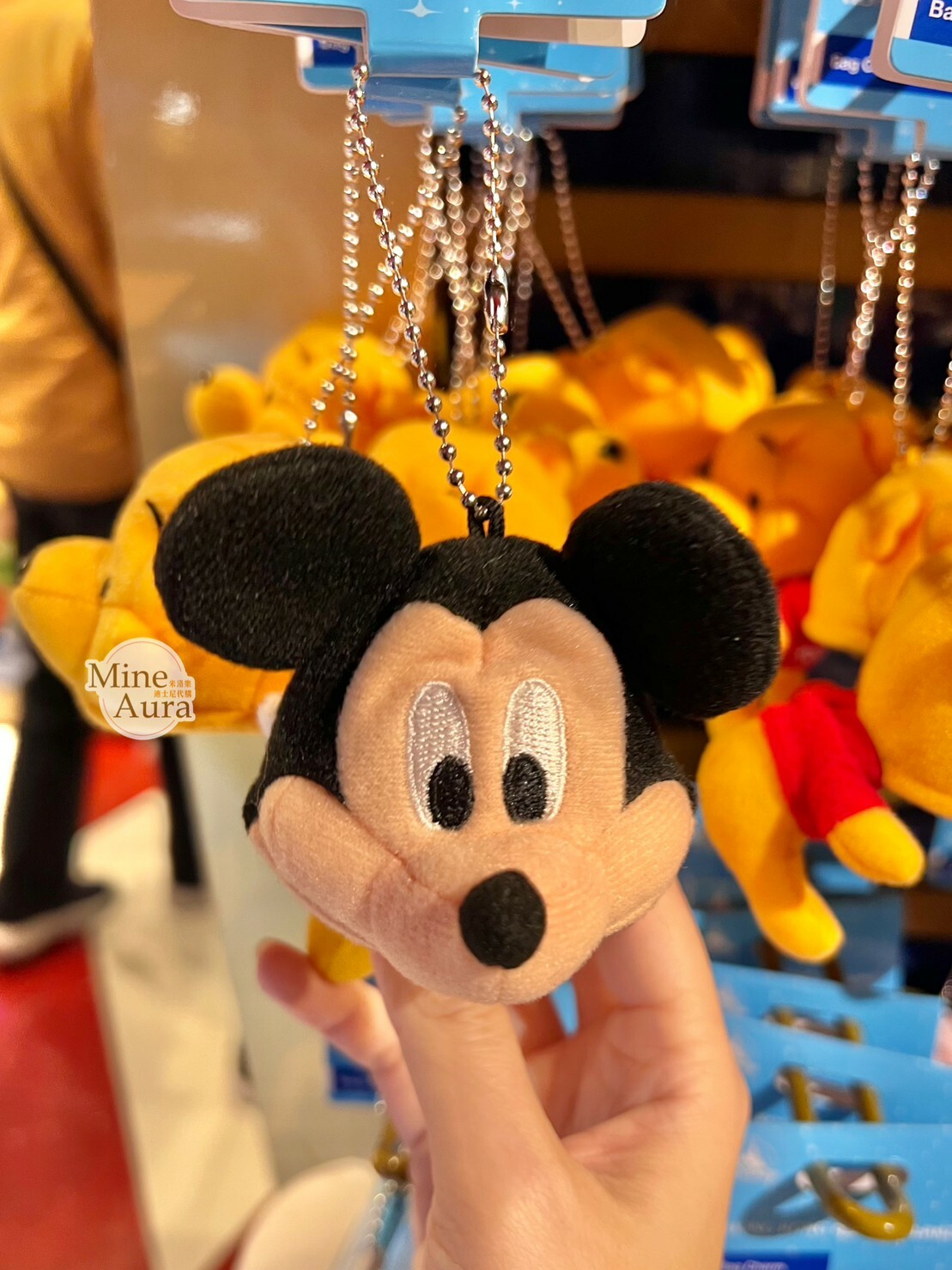 米奇 Mickey 頭套造型 鑰匙圈 吊飾 -香港迪士尼樂園