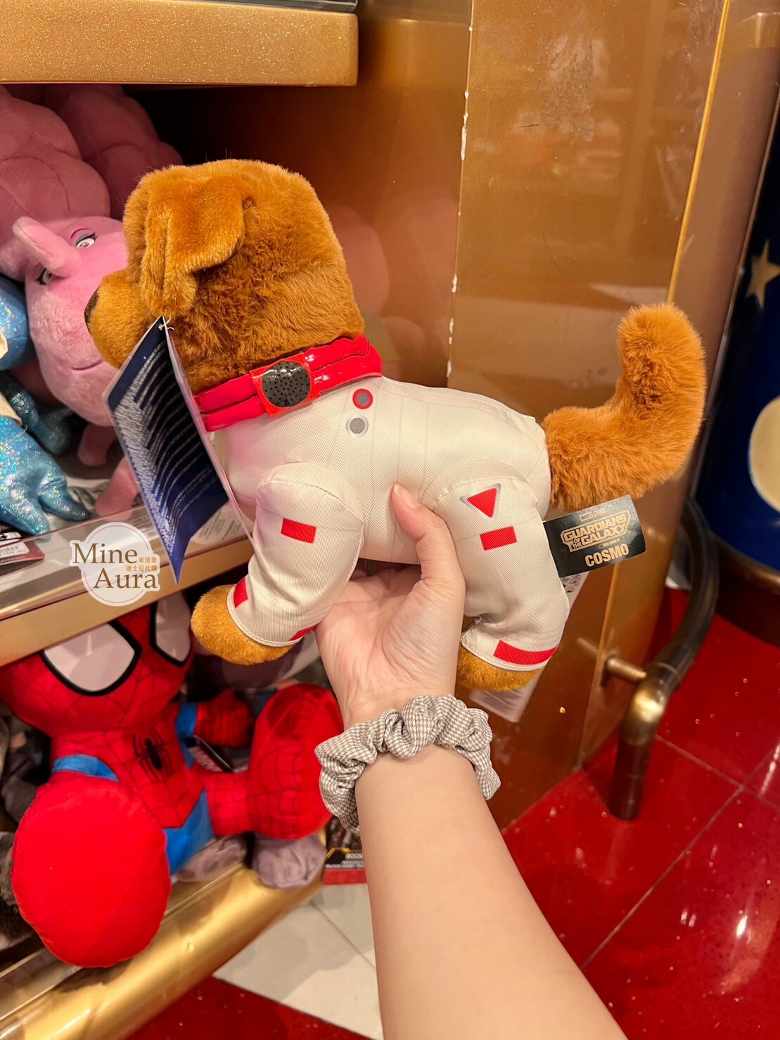 太空狗 科斯莫 Cosmo the Spacedog 娃娃 玩偶 星際異攻隊 漫威 Marvel -香港迪士尼樂園