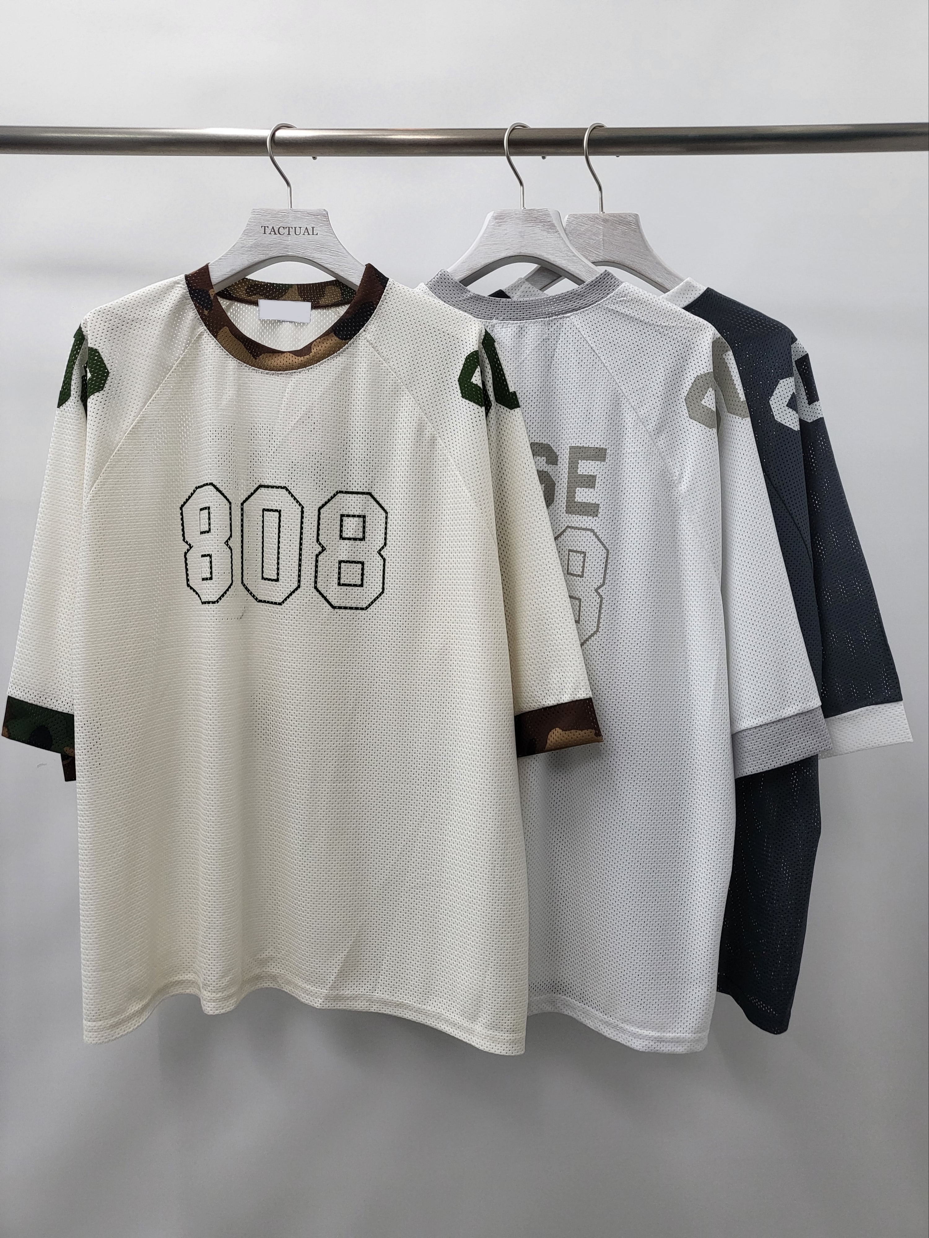 808字網紋短袖Tee T5043