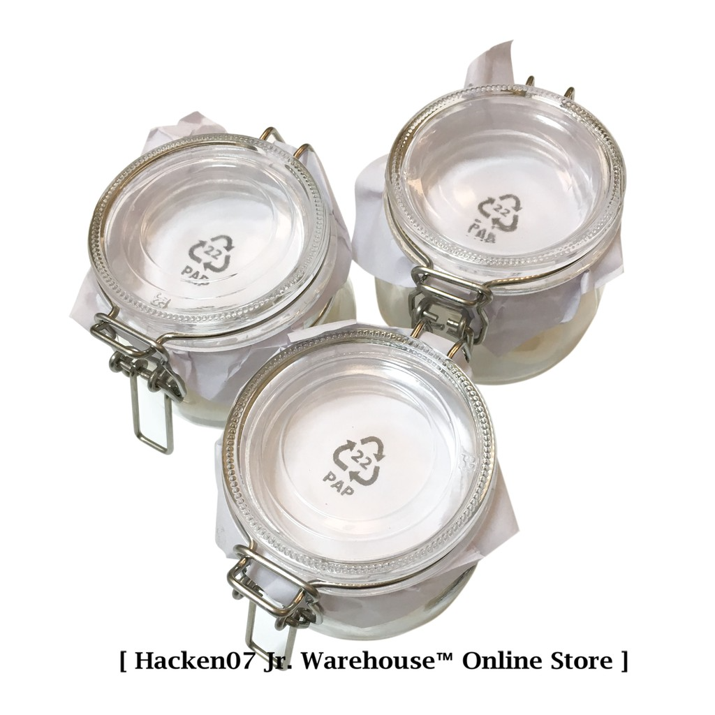 透明玻璃煙草保濕儲存罐 65mm