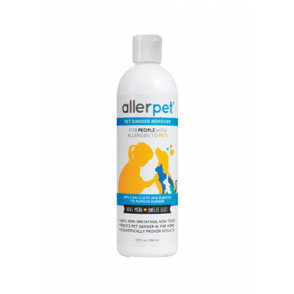 艾露沛 - Allerpet 美國艾露沛 [人寵抗敏] 淨屑理膚水355ml＋專用手套一隻