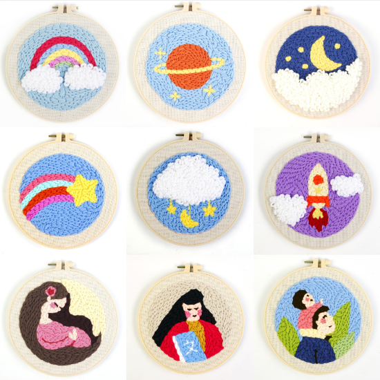 戳戳繡DIY手工材料包(不含戳筆) P2144