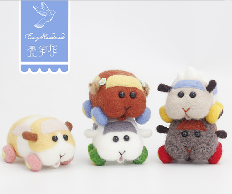 Piupiu天竺鼠戳戳樂材料包(含工具) P57903