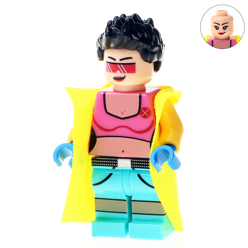 Jubilee X-Men Custom DC SuperHeroes Minifigures Minifigs Fit Lego WM328