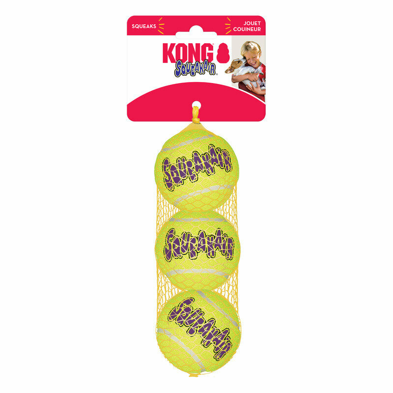 KONG - AST2螢光網球玩具 x 3pcs