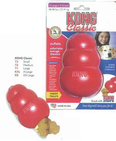 KONG - 胡蘆形訓練玩具M碼