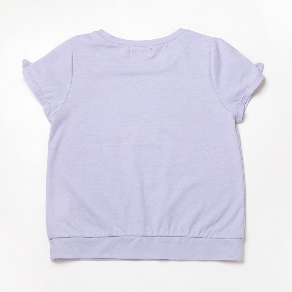 PIPPY 典雅植栽刺繡棉質上衣 紫