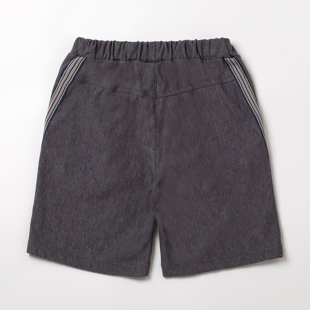 PIPPY休閒彈力短褲 鐵灰