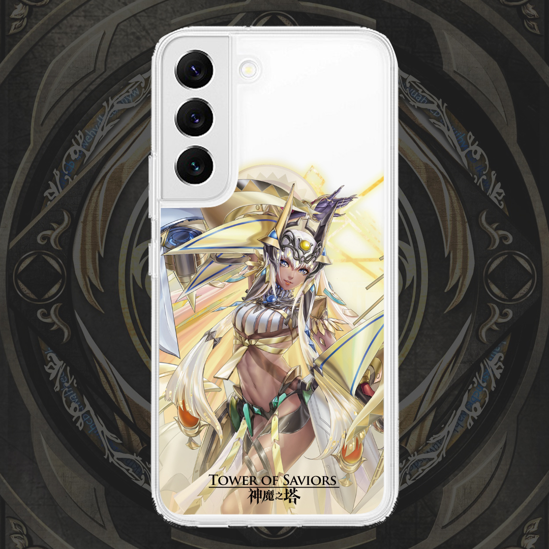 《神魔之塔》黑金三星手機殼（驕陽永耀・阿圖姆）