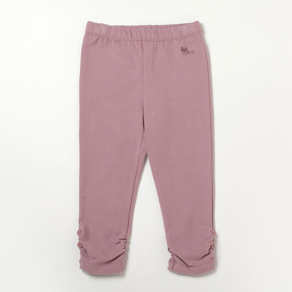 PIPPY 百搭彈性棉內搭緊身褲 粉