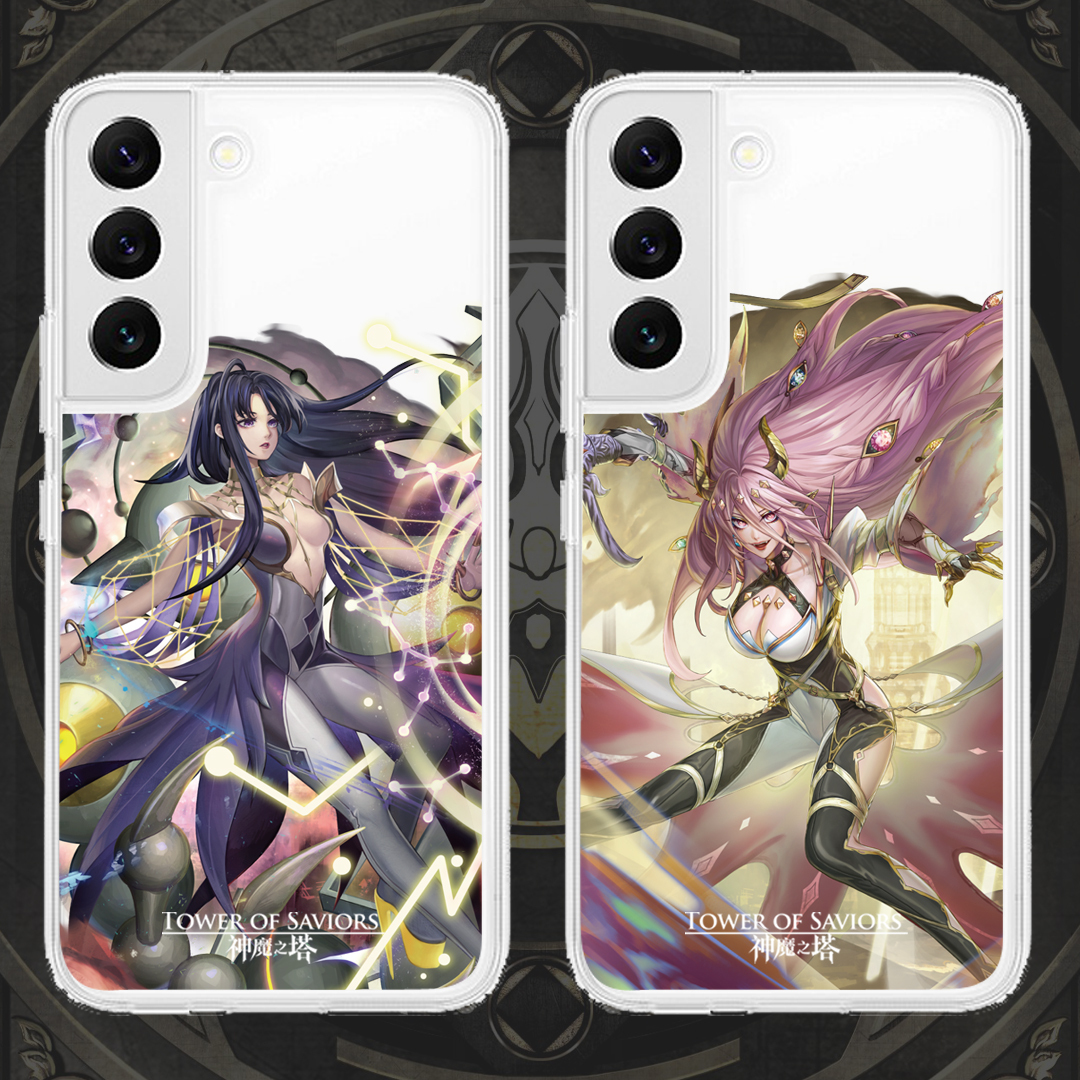 《神魔之塔》黑金三星手機殼（神創．零覓/魔滅．一願）