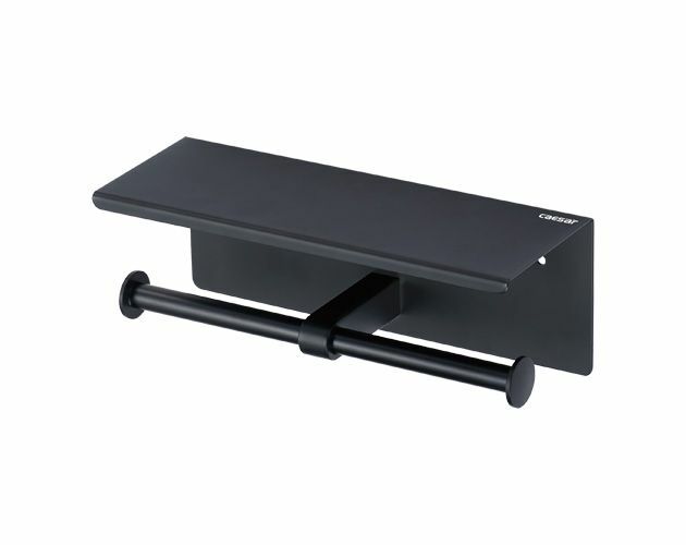 凱撒 衛生紙架推薦型號 Q6304B 雙衛生紙架(附平台)