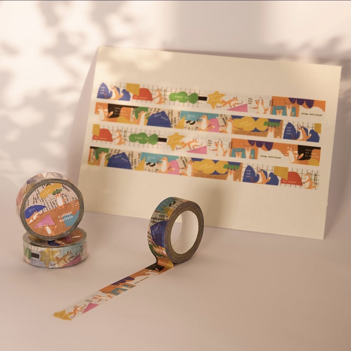 Reiko 拼貼敘事曲 和紙膠帶｜Hello Studio 你好工作室