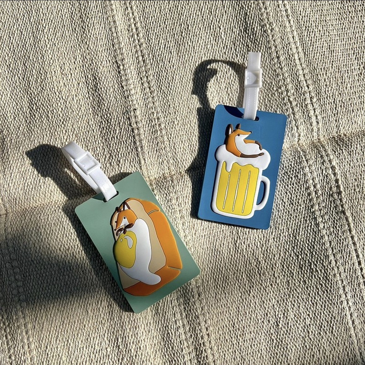 Reiko 小狐狸 狐吉行李吊牌｜Hello Studio 你好工作室