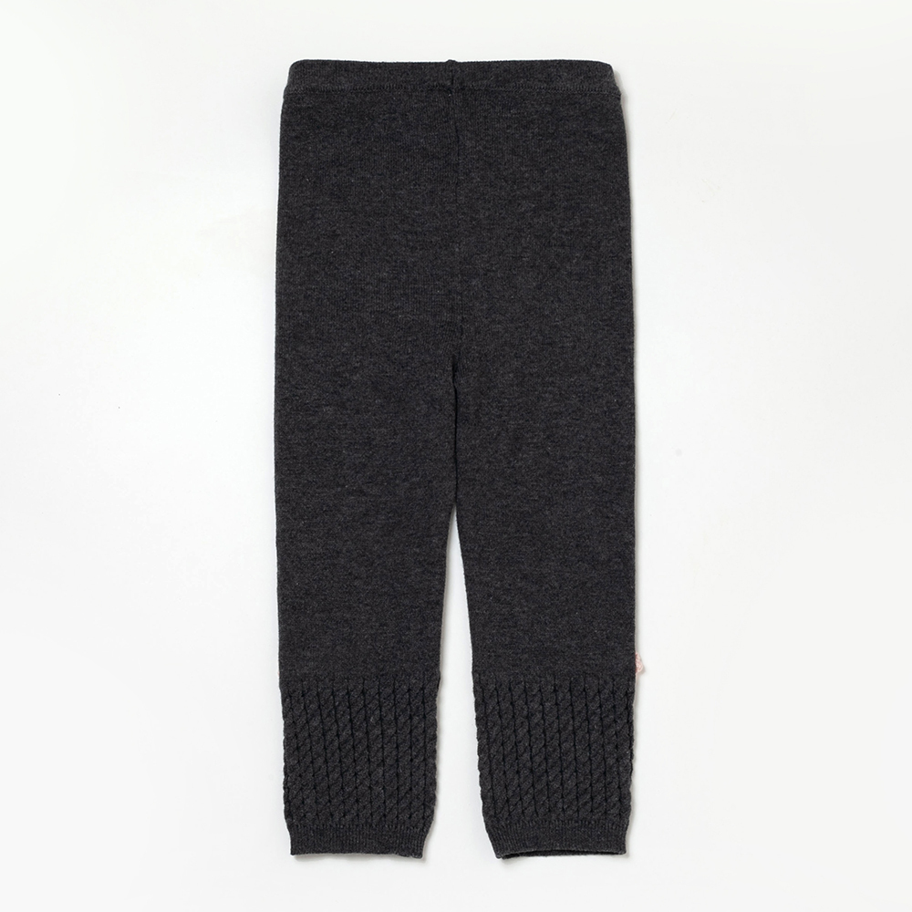 PIPPY百搭彈性暖暖內搭褲 深灰