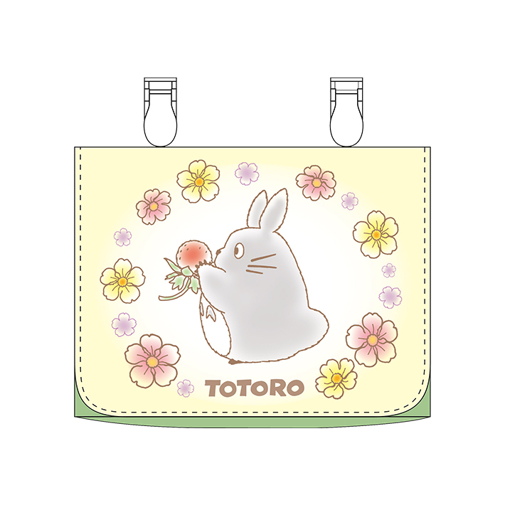 隨身小包 龍貓 花朵和草莓