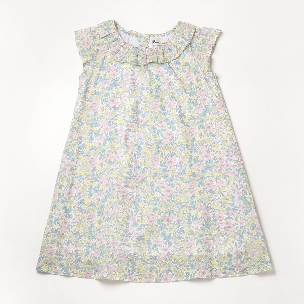 PIPPY春季百花純棉連身裙洋裝 粉