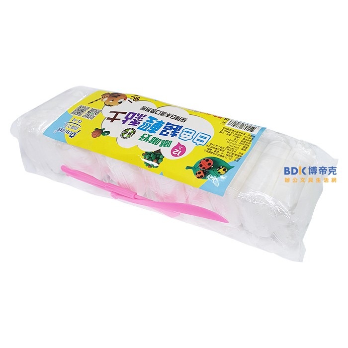 尚禹文具 Pencom 嘟嘟好 白色超輕黏土(12小包) CL-12