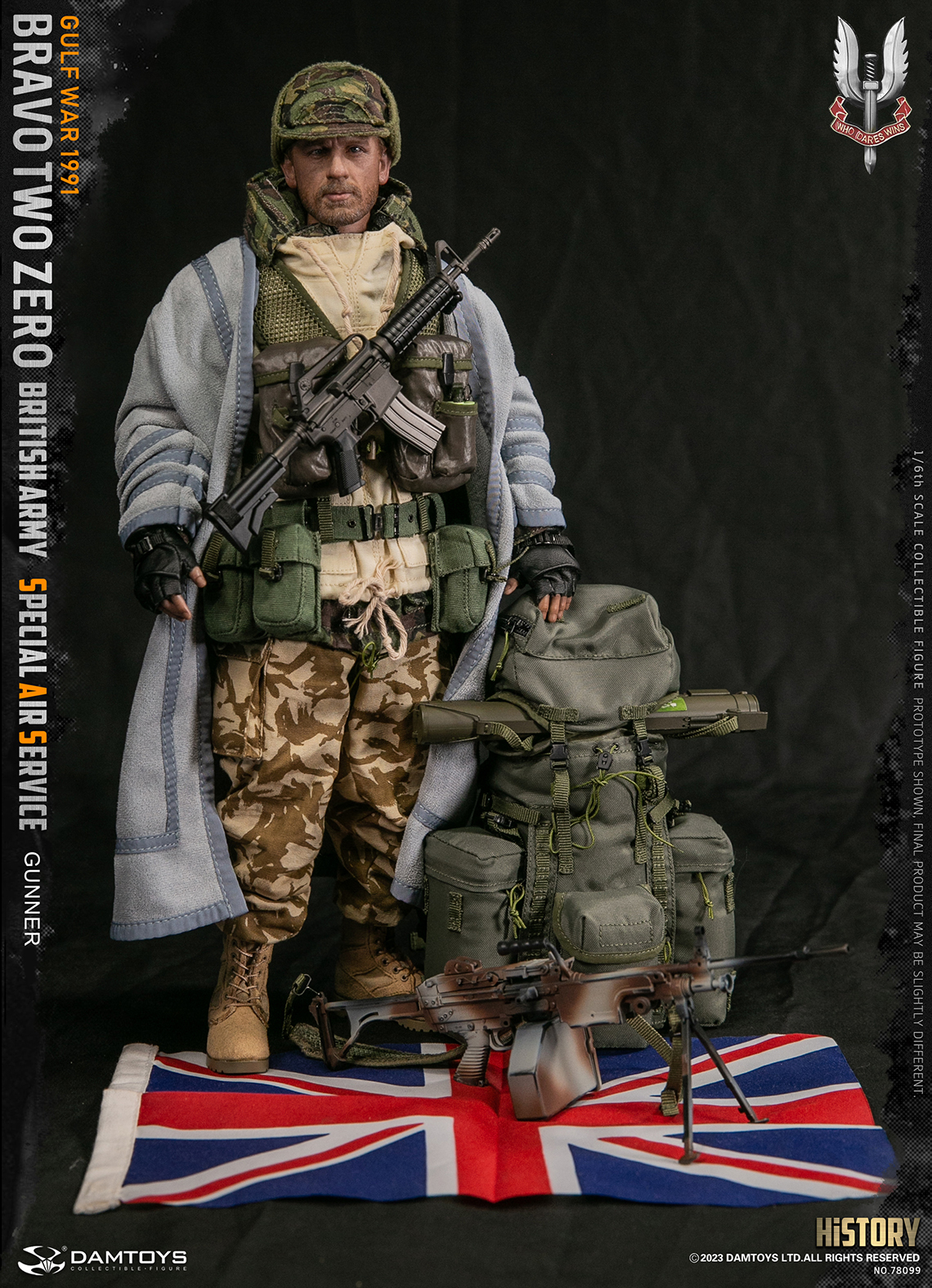 【Pre-order 17 Jul / Q1-24】 1/6 DAMTOYS 78099 英國陸軍特種