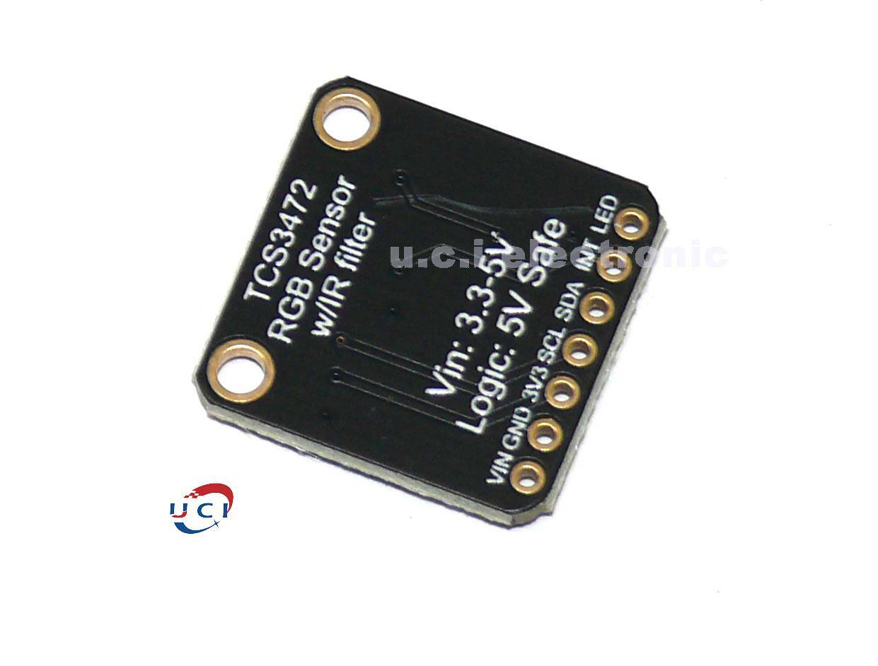 【UCI電子】(9-6) TCS3472X顏色識別感測器 RGB開發板 IIC通信顏色識別顏色感應模組 TCS34725