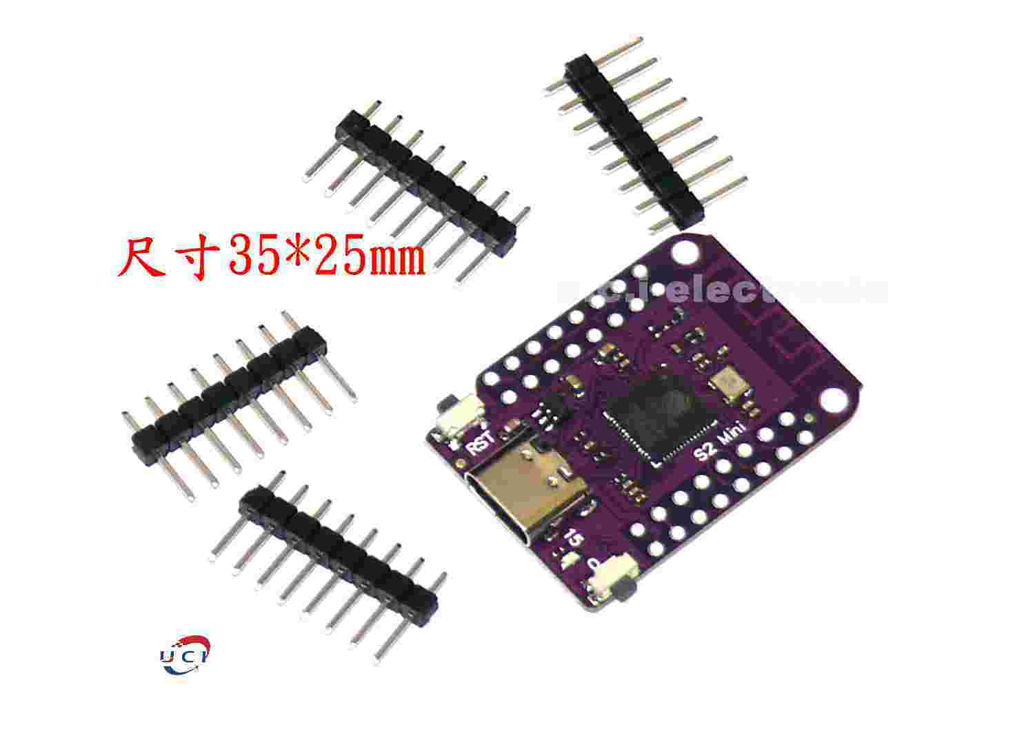 【UCI電子】(9-4) LOLIN S2 Mini 帶PSRAM V1.0.0 ESP32-S2 WIFI開發板