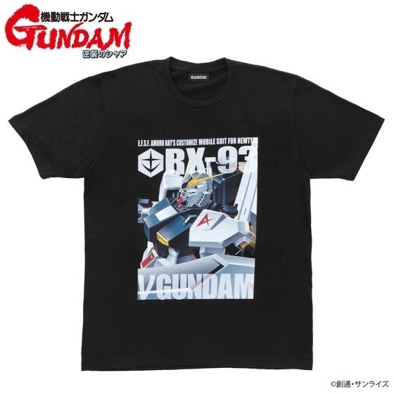 229978 Pbandai 預訂2025/7月 機動戦士ガンダム 逆襲のシャア フルカラーTシャツ 機動戰士 高達 Gundam 逆襲之馬沙 Tee (全2種）