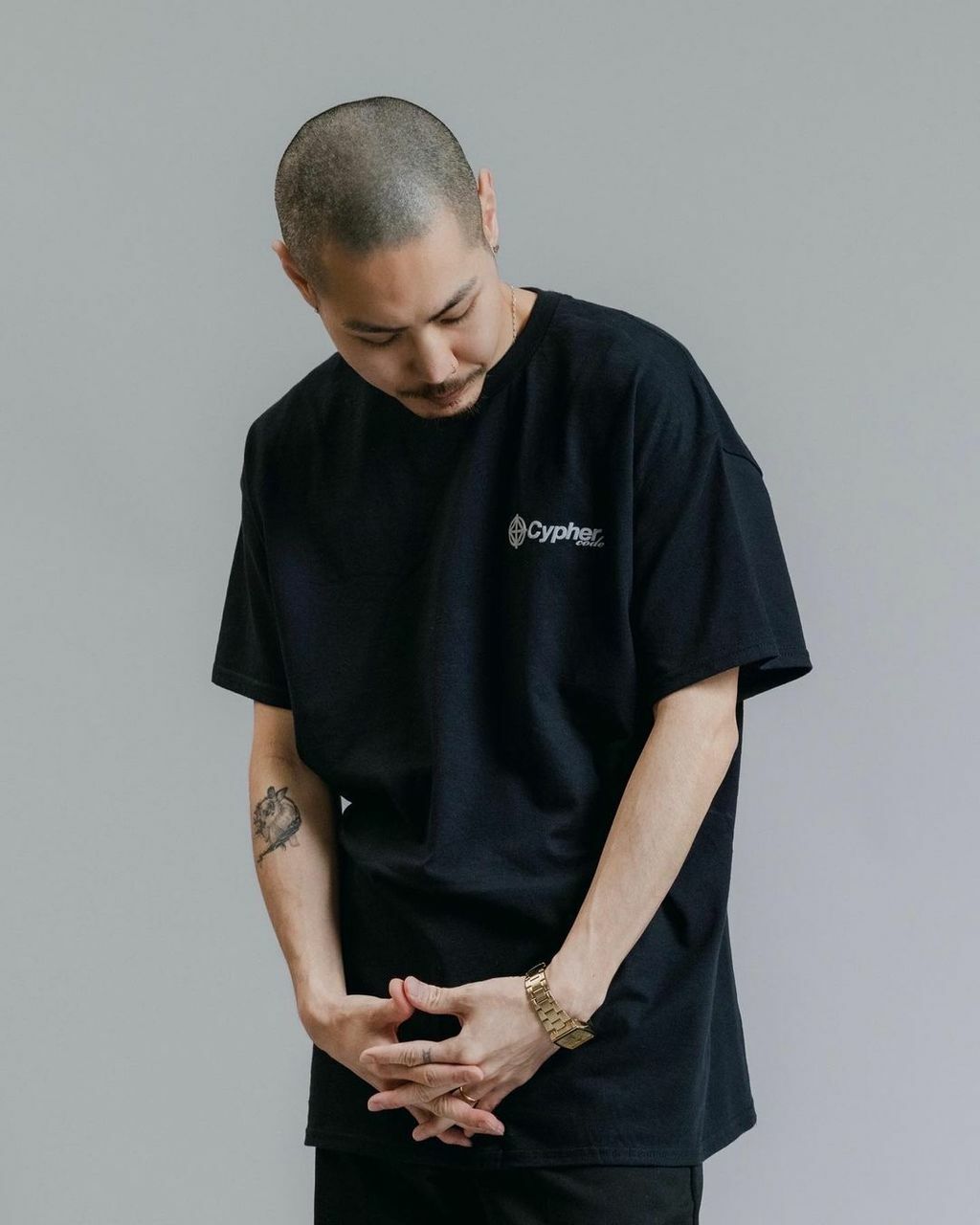 Cyphercode Elements Logo Tee 黑色