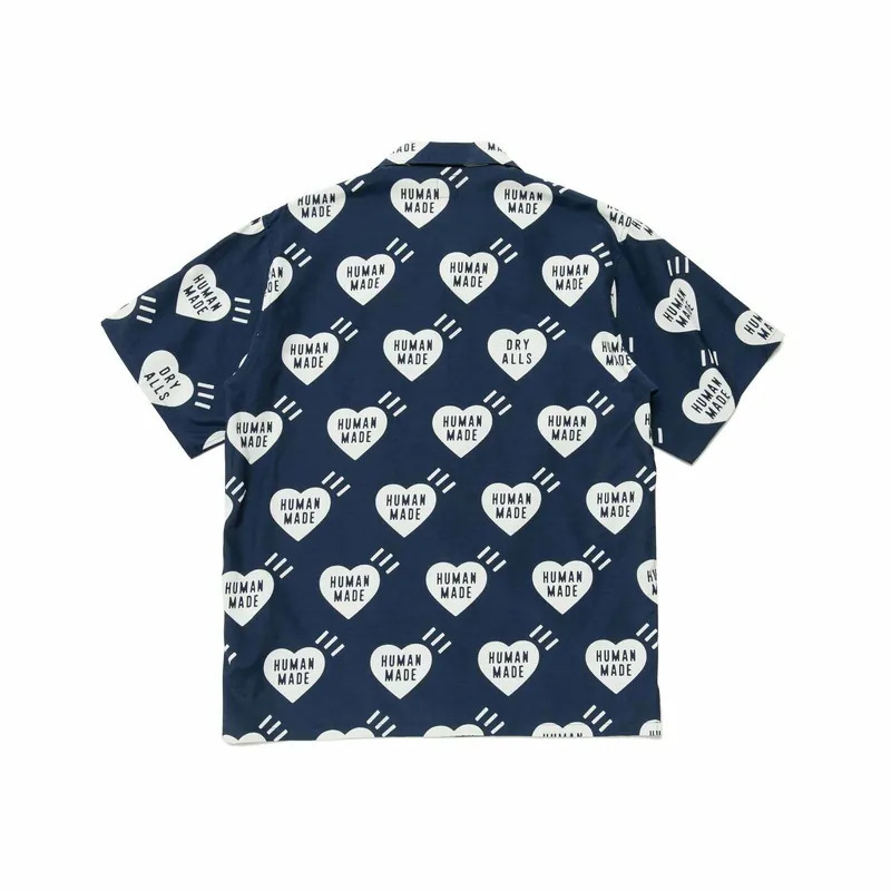 Human Made Heart Aloha Shirt - Blue