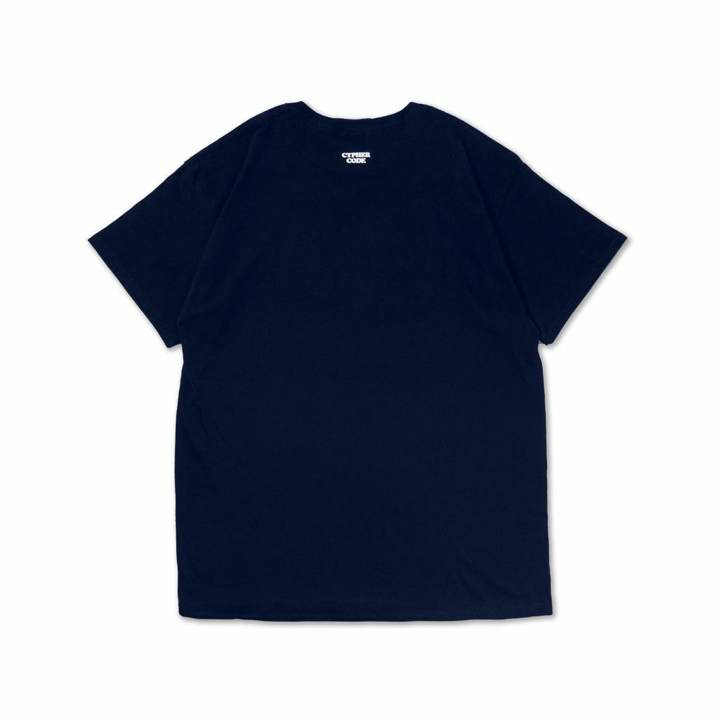 Cyphercode Something Beginning Tee 海軍藍