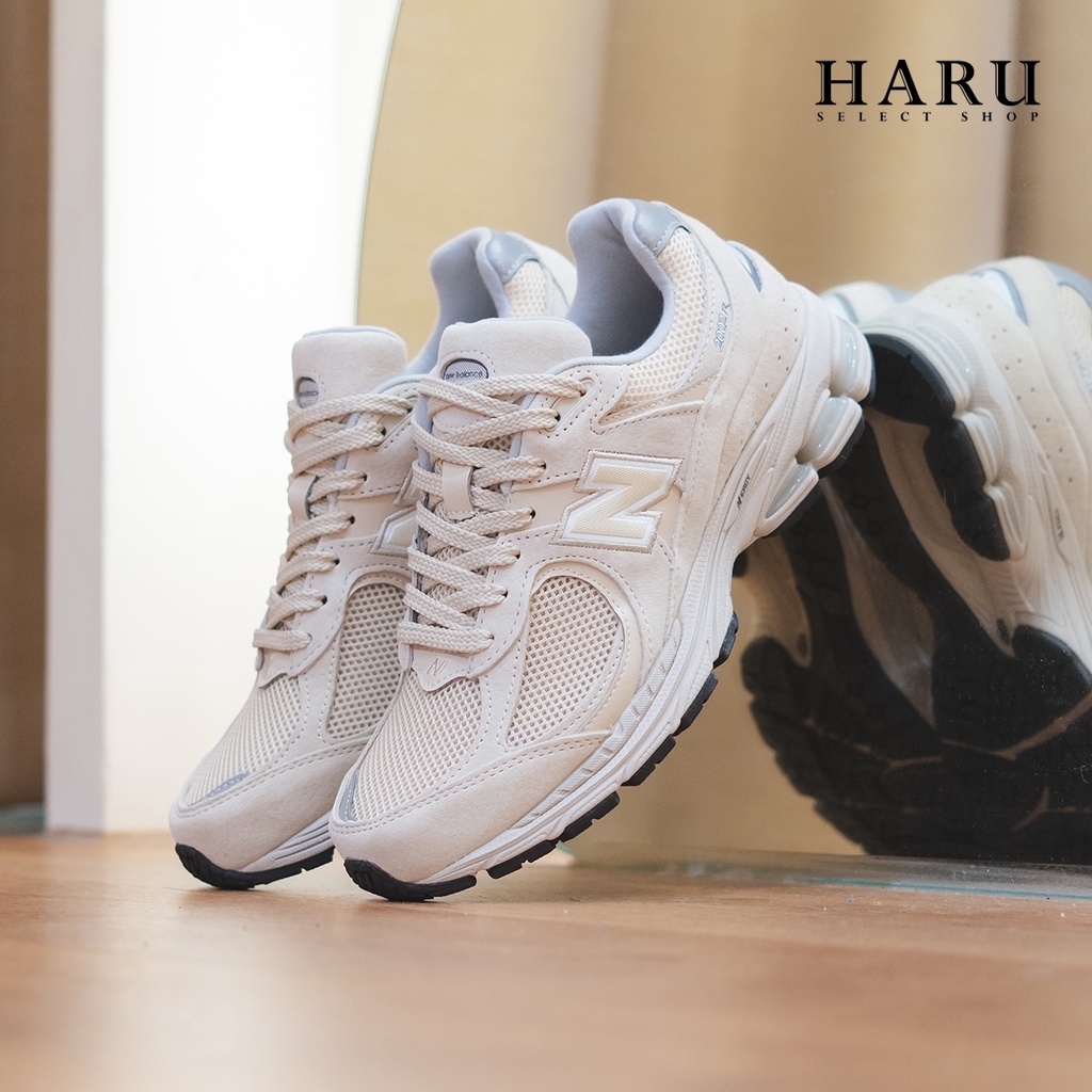 NEW BALANCE NB 2002 增高老爹鞋 奶茶米白 男女同款 復古慢跑休閒鞋 ML2002RE