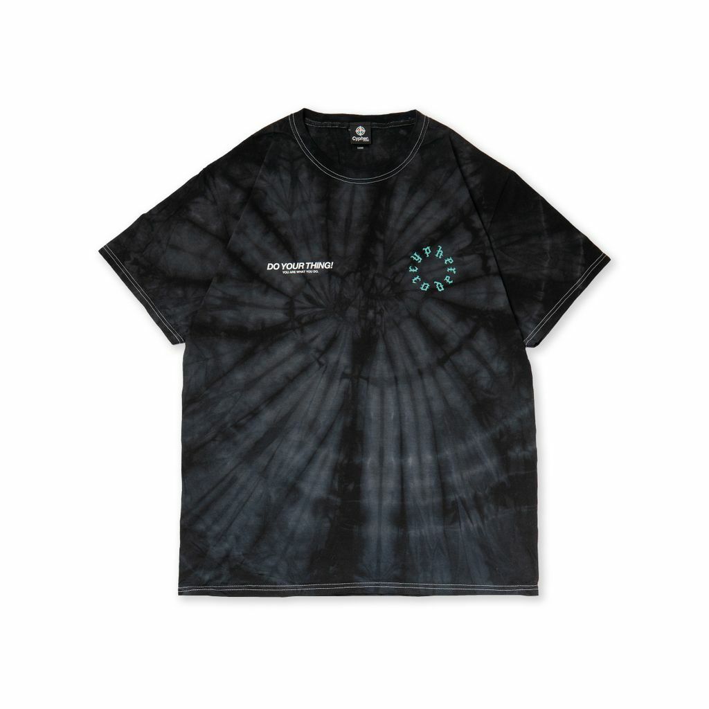 Cyphercode Do Your Things Tiedye Tee 黑色