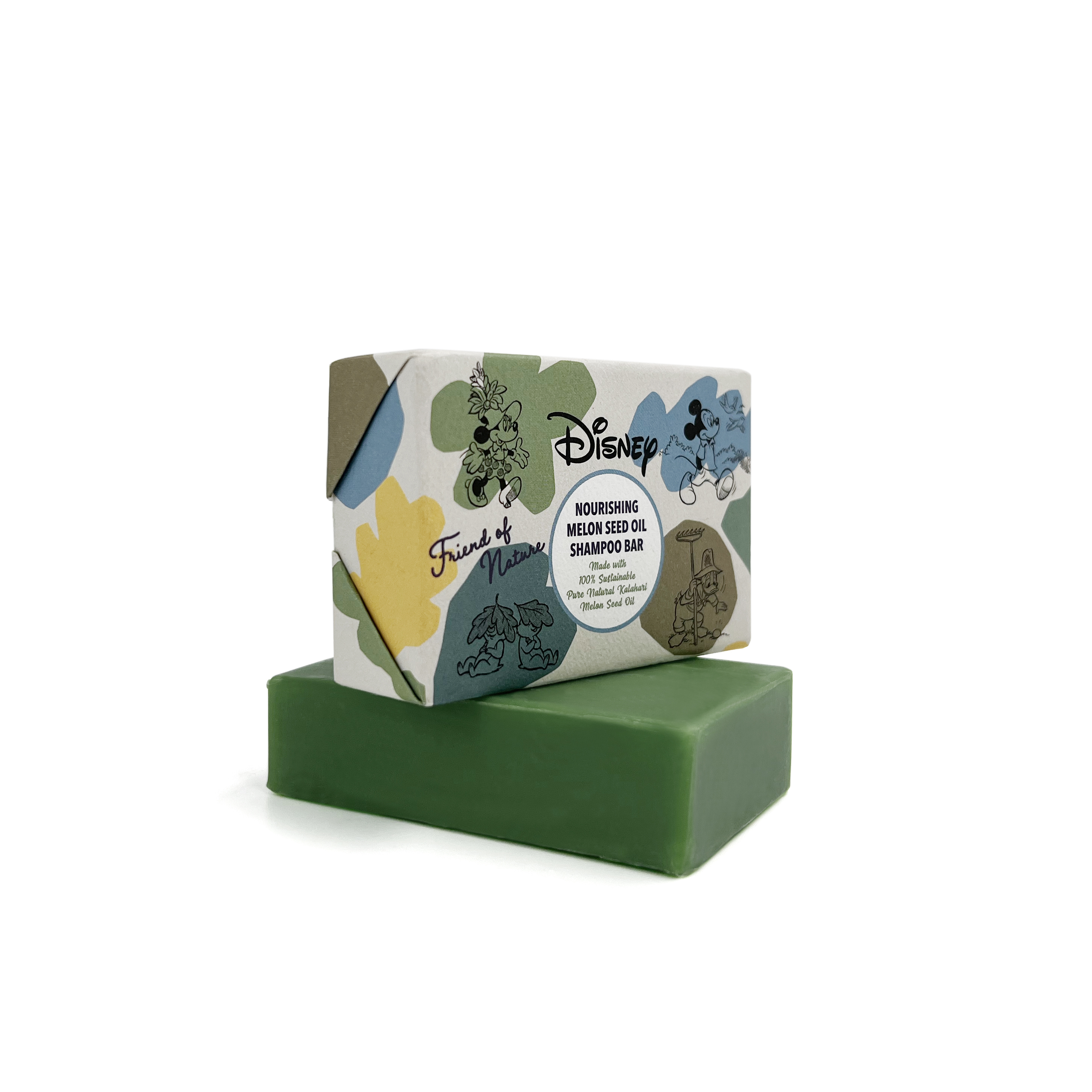 Disney - 天然西瓜籽油 滋潤洗髮磚 100g