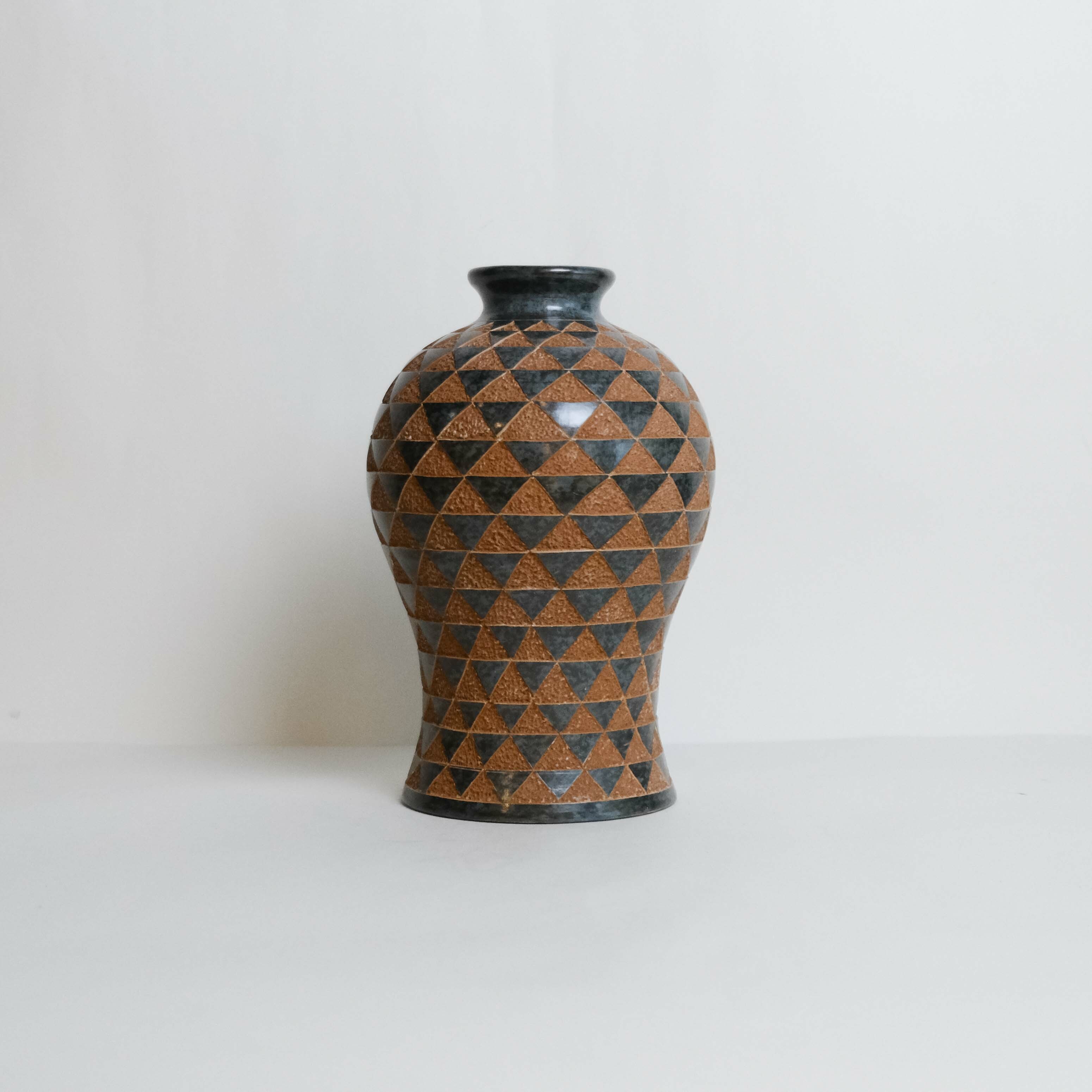 陶器｜矮瓶 - 菱紋 612｜尼加拉瓜