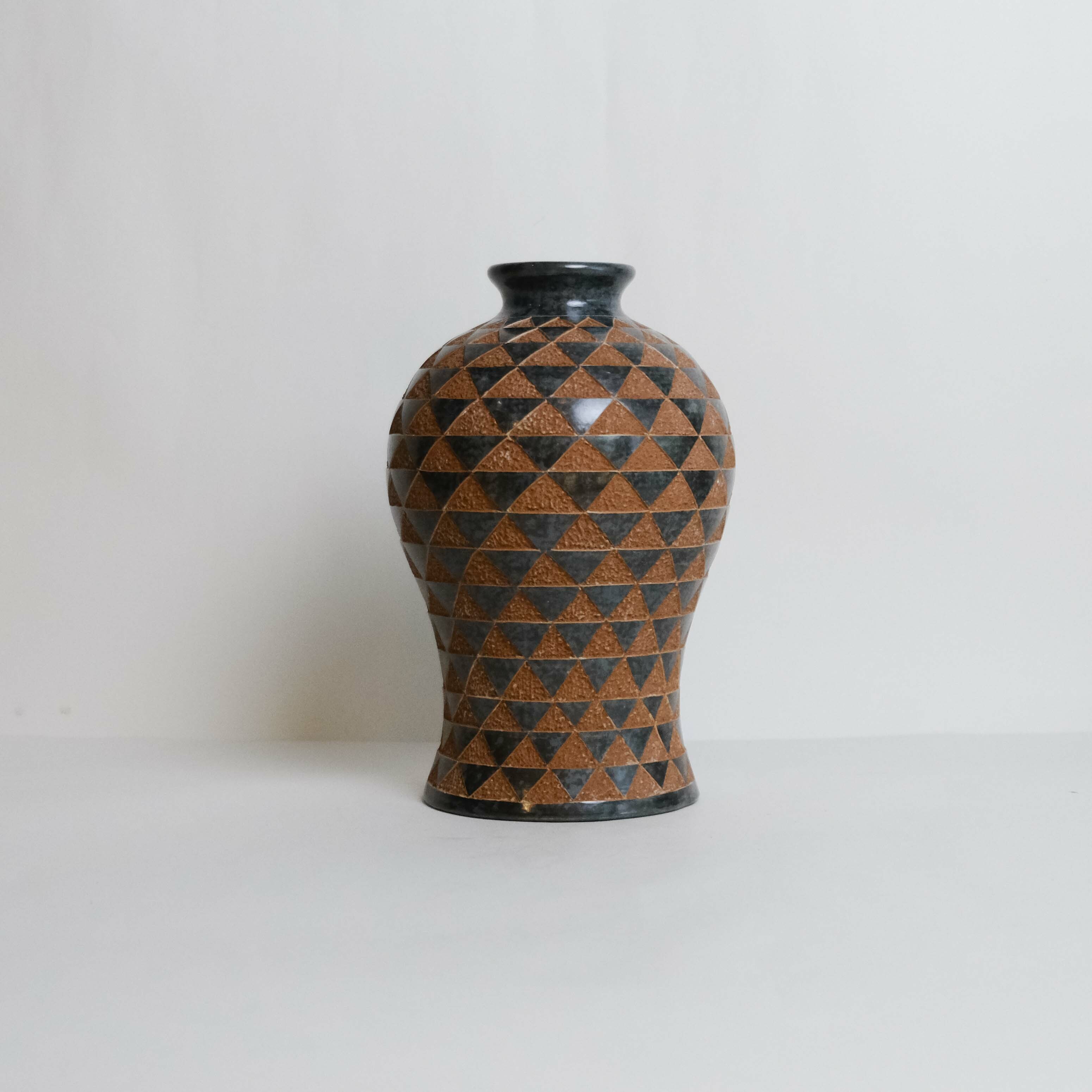 陶器｜矮瓶 - 菱紋 612｜尼加拉瓜