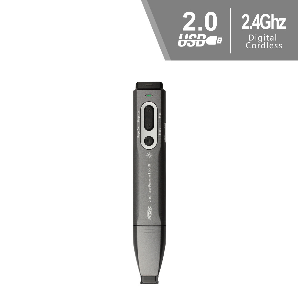 無線2.4GHz 雷射簡報筆 MS-LR18