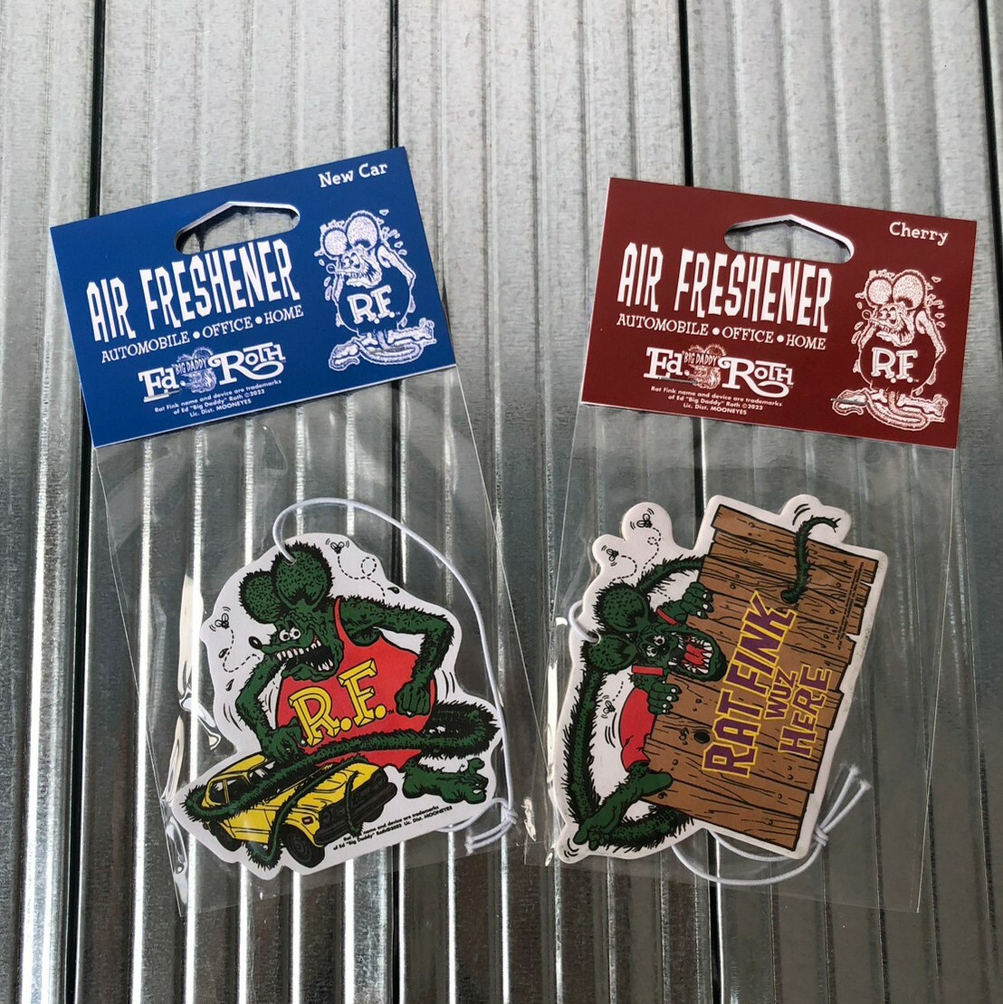 RAT FINK Air Freshener 造型芳香 吊卡 香片 ( 兩款 ) RAF602WU/RAF602CA