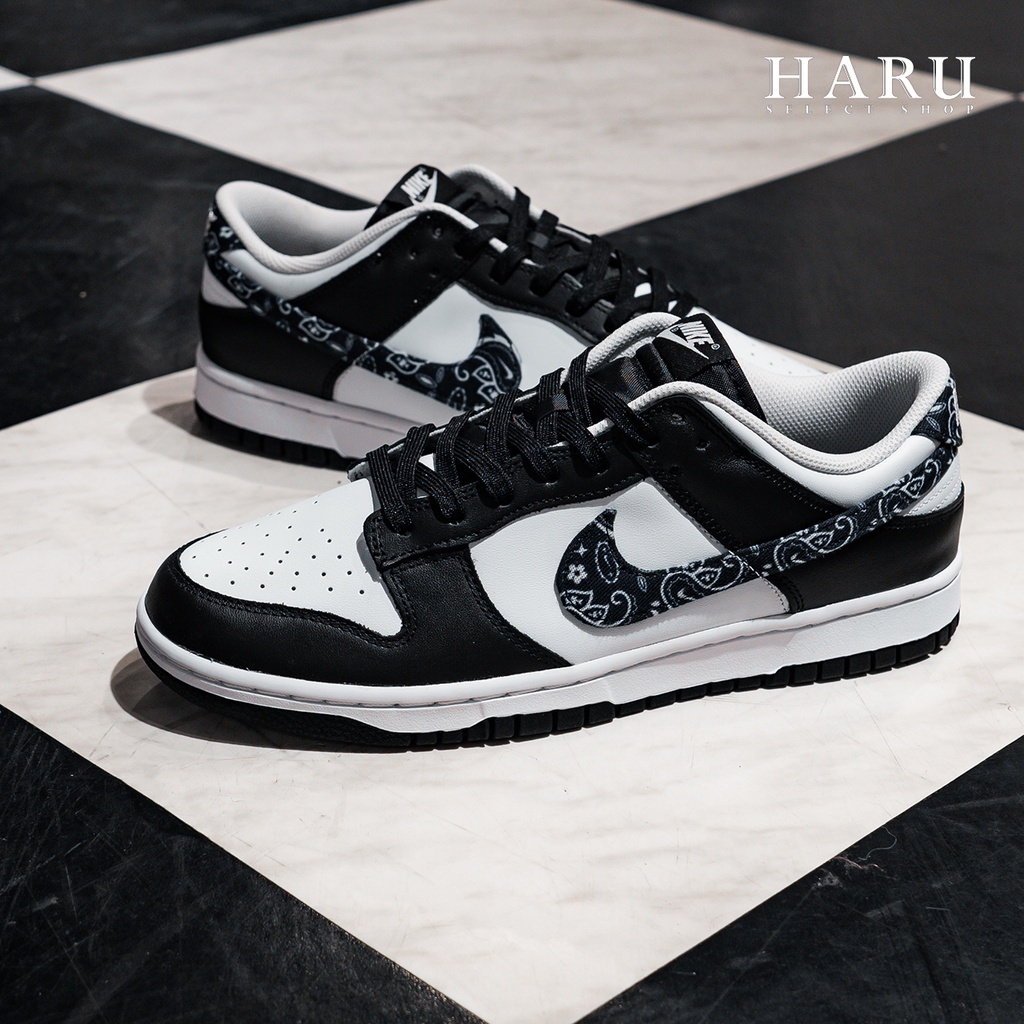 NIKE DUNK LOW 黑白 熊貓 北卡藍 森林綠 橘色 Paisley 變形蟲 DH4401-100-101-102-103