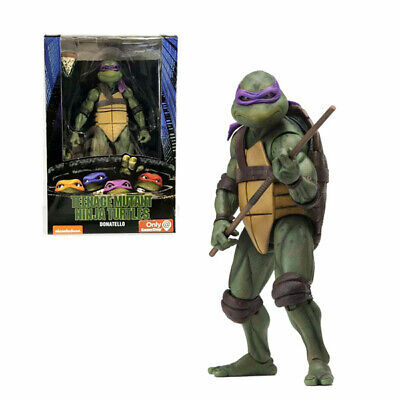 NECA 代理版 可動公仔 忍者龜 多納太羅 1990電影版 7吋可動公仔