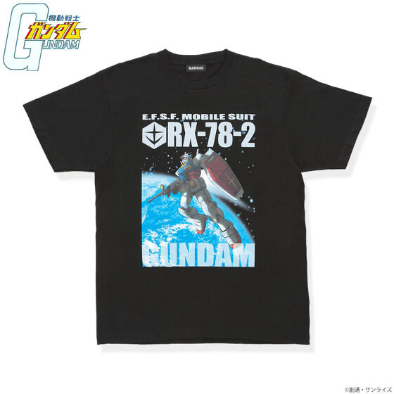 Pbandai 預訂2023/9月 機動戦士ガンダム フルカラーTシャツ 第四弾 機動戰士 高達 Gundam 第4彈 Tee (全6種）