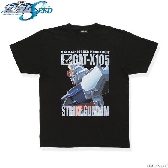 Pbandai 預訂2024/5月 機動戦士ガンダムSEED フルカラーTシャツ 機動戰士 高達 Gundam Seed Tee (全7種）