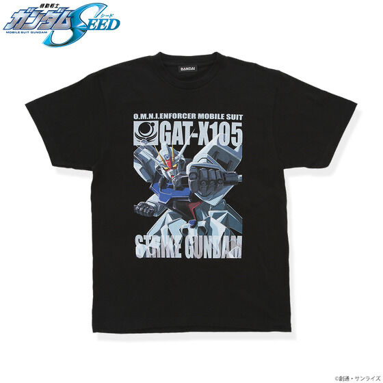 Pbandai 預訂2024/5月 機動戦士ガンダムSEED フルカラーTシャツ 第二弾 機動戰士 高達 Gundam Seed Tee (全2種）