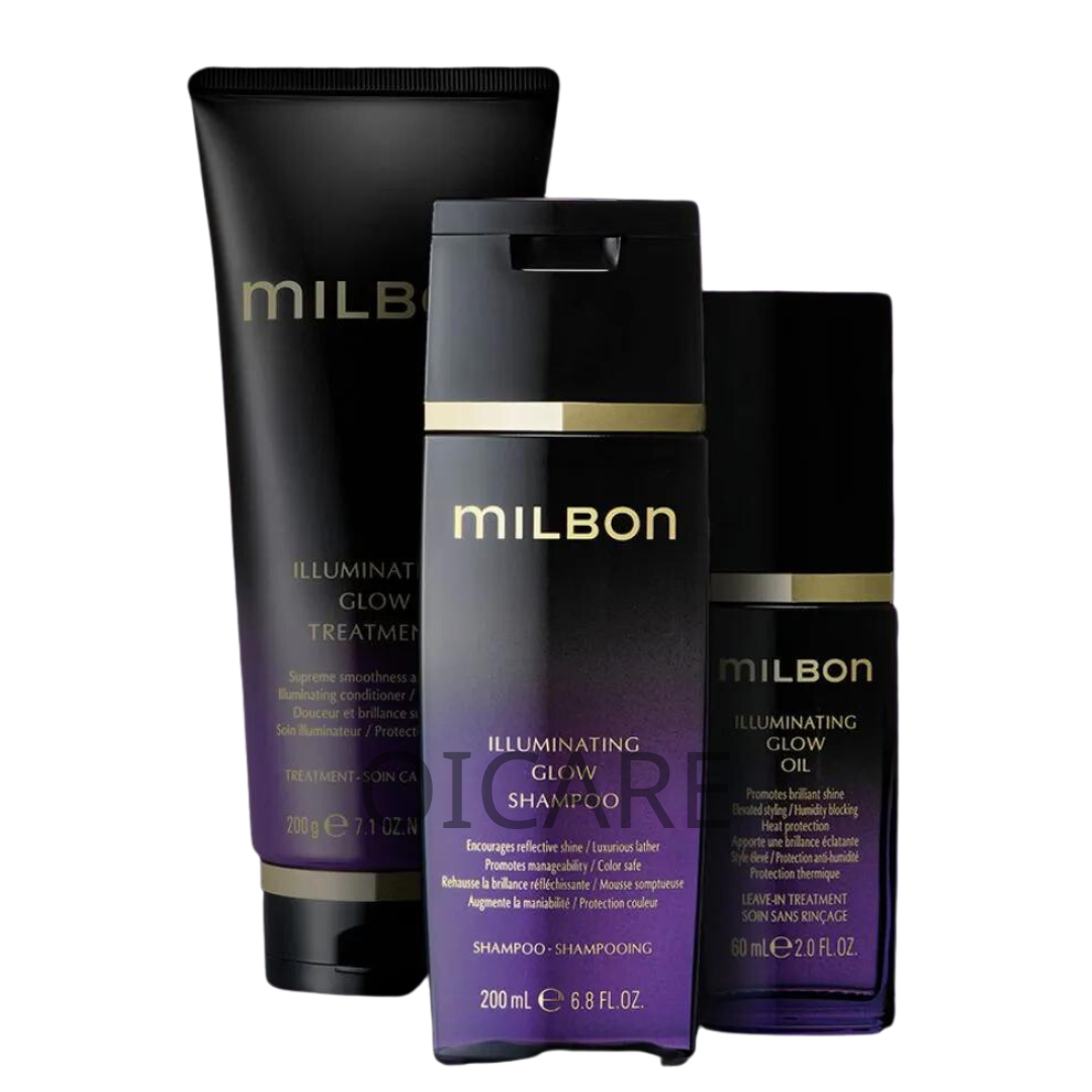 Milbon ILLUMINATING GLOW 洗頭水 (自然捲,缺乏光澤髪質) 200ml