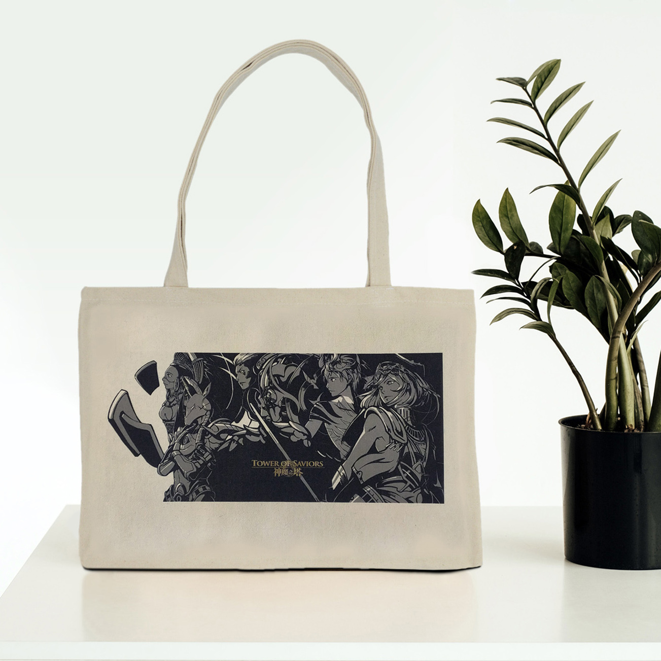 《神魔之塔》黑金英雄系列帆布提袋