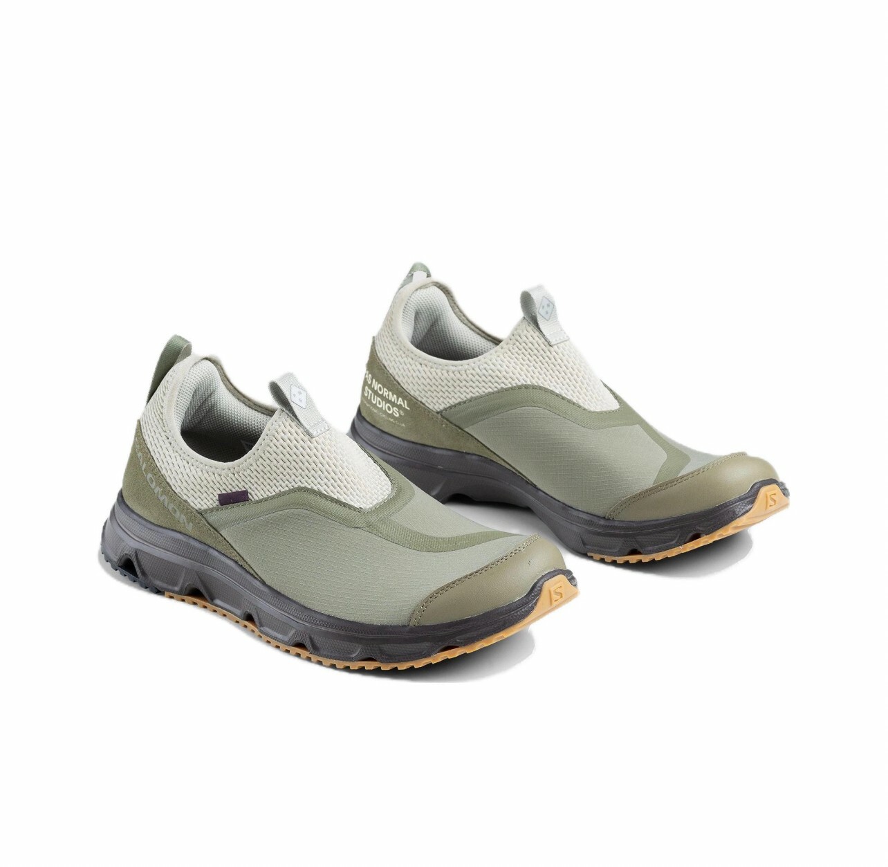 代購 Salomon x Pas Normal Studios 戶外 功能鞋 騎行 綠 JUN-