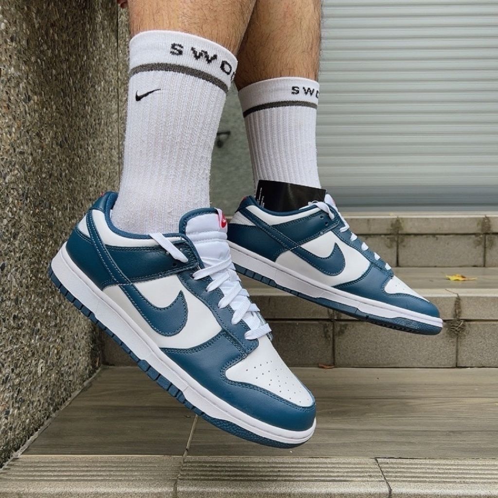 Nike Dunk Low Valerian Blue 白藏青 海軍藍 白藍紅 白藍 男鞋 DD1391-400