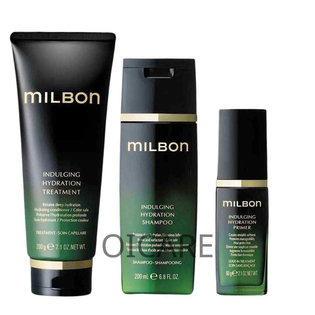 Milbon INDULGING HYDRATION  200ml combo套裝 (乾燥,毛躁髪質)