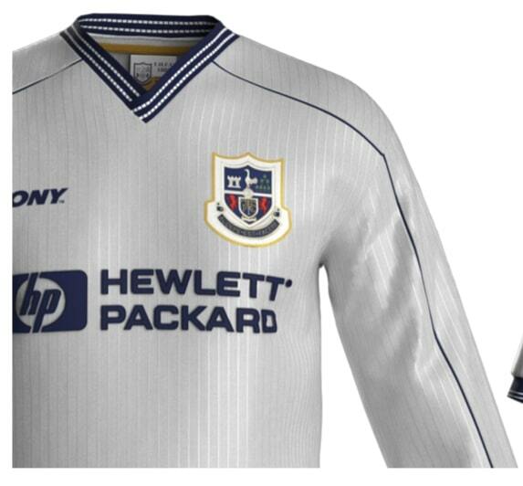 1997 Pony Tottenham Hotspur Retro Home L/S Shirt